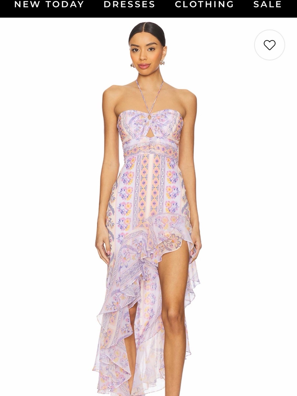 Amanda Uprichard Estrada Dress in Calabria Print